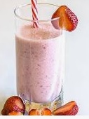 HONEY ALMOND MILKSHAKE